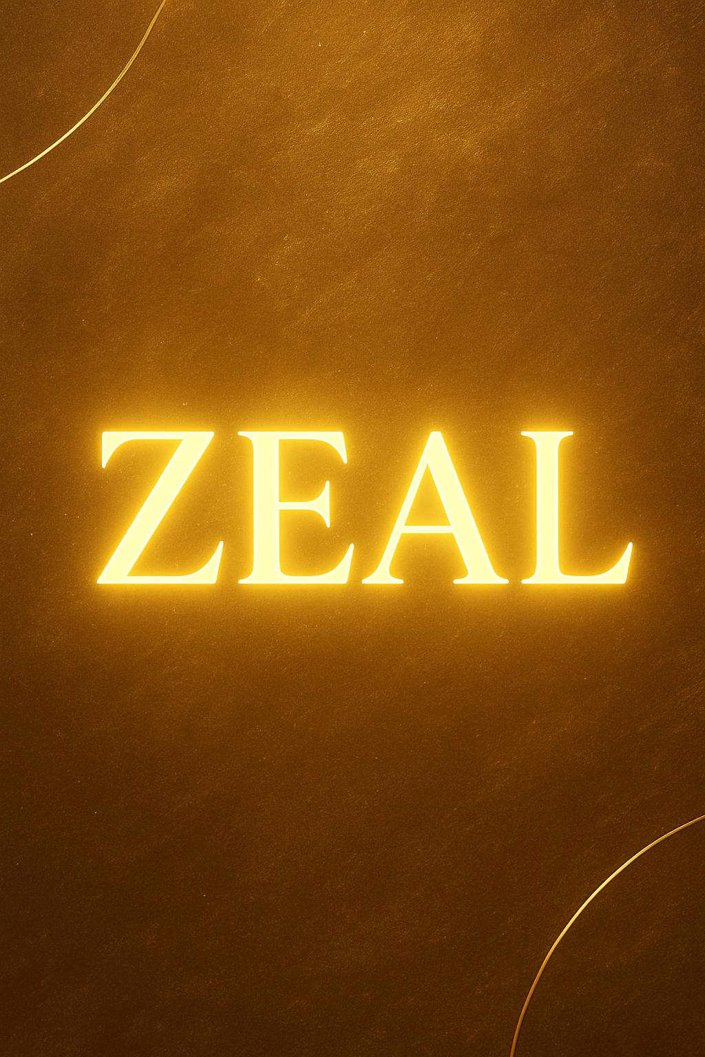 ZEAL logo — premium web development studio